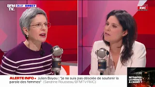 L'échange entre Rousseau et Apolline sur l'affaire Bayou