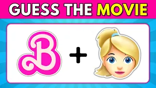 Can You Guess the MOVIE by Emoji? 🎬🍿 | Barbie, Sing 2, Megan, Elemental, Ruby Gillman