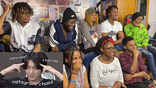 BTS being a chaotic mess on instagram (Reaction)