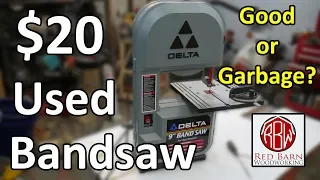 $20 Bandsaw: Good Deal or Garbage?