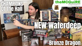 NEW D&D and MTG Miniature Sets, Spider Queen, Drizzt boxset, NEW Waterdeep & AWESOME Bronze Dragon