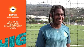 OFC U-16 Women's Championship 2023 | Danielle Harry Interview | Vanuatu