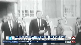 Thursday marks the 55th anniversary of the assassination of President John F. Kennedy