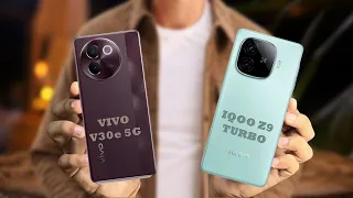 Vivo V30e 5G Review Vs IQoo Z9 Turbo 5g Full Comparison #vivov30e