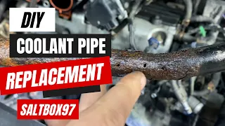 Honda CRV Coolant Pipe Leak and Repair - You can do it! DIY