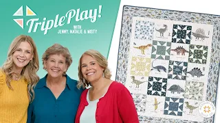 Triple Play: 3 NEW "Baby Stars" Quilts with Jenny Doan of Missouri Star (Video Tutorial)