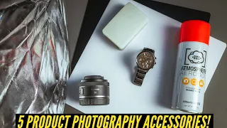 5 Product Photography Equipment and Accessories YOU Need!