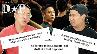 Korean Men answer questions about D.P and the Military