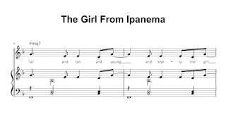 The Girl From Ipanema - Piano Cover & Sheet Music