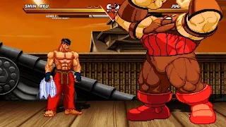 SHIN RYU vs JUGGERNAUT - Highest Level Incredible Epic Fight!