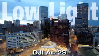 DJI Air 2S Low Light Footage Test (5.4K Air 2S Night Video)