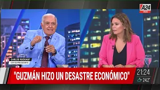 📢 Carlos Ruckauf, exvicepresidente: "Tiene que haber bisturí y no motosierra"