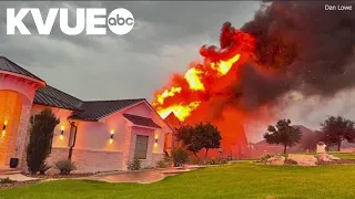 Lightning believed to have caused house fire in Spicewood | KVUE