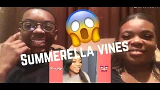 Reacting to Summerella vines