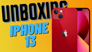 iPhone 13 UNBOXING | Product RED