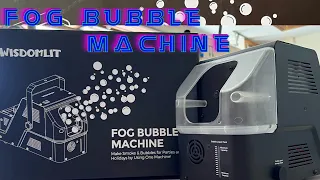 Fog Bubble Machine