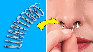 Awesome Beauty Hacks || Easy Ways to Make Tattoo And Piercing That Look Real