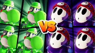 Mario Strikers Battle League - Team Yoshi Vs Team Shy Guy - (Hard CPU) Gameplay