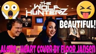 Alone - Heart (cover by Floor Jansen) THE WOLF HUNTERZ Jon and Suzi Reaction