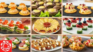 10 SNACKS in 30 minutes! Big NEW YEAR COLLECTION! Unconventional, beautiful and INSANELY delicious!