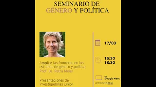 Seminario sobre Ciencia Política y Género del Grupo Permanente de la AECPA de Género y Política.