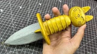 How To Make Gatito Blade from Puss in Boots: The Last Wish