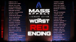 The Worst Red Ending - Mass Effect Legendary Edition Renegade Playthrough