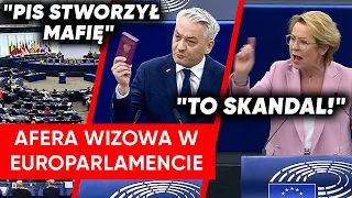 Krzyki w Europarlamencie. Debata o aferze wizowej. "Makabryczny skandal!"