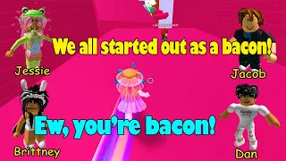 🐤TEXT TO SPEECH 🐣 My friend bullied me when I was bacon while we all started out as a bacon!