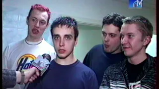 Король и Шут, Тараканы, Кукрыниксы и др. на FUZZ FEST 14.01.2000 (MTV - News блок Weekly)