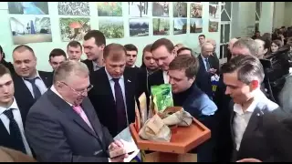 Жириновский оценил продукцию от Сибирского кедра