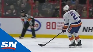 Nick Leddy Scores 1st Ever Penalty Shot Against Senators