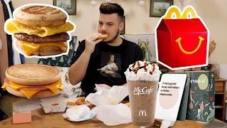 MEGKÓSTOLTAM A McDonald’s REGGELI OPCIÓIT + TABU KÉRDÉSEK 🍟