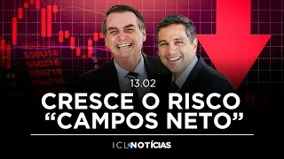 TEIMOSIA DE CAMPOS NETO PODE CAUSAR RISCO SISTÊMICO 🔴 ICL NOTÍCIAS - 13/FEVEREIRO ÀS 08H