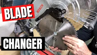 Bosch Miter Saw Blade Replacement | Bosch GCM12SD Blade Replacement Step-by-step Instructions