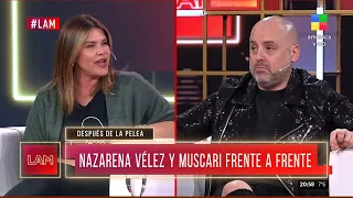La relación de José María Muscari y Nazarena Vélez luego de la pelea 💣