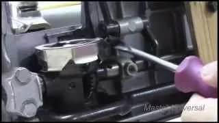 Маленькая длинна стежка на швейной машине Подольск 142. Как устранить. Видео№80.