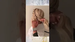 Quick and beautiful bun  Messy hairstyle low bun