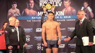 BIVOL VS BARRERA WEIGH IN