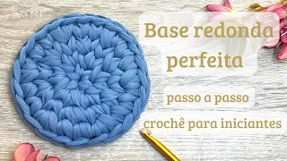 Como fazer uma base redonda perfeita - Todas as dicas que você precisa/Ponto baixo centrado -Crochet
