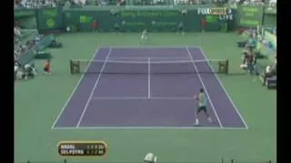 Del Potro beats Nadal - BEST Point of the Match!