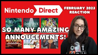 So Many Amazing Remaster Reveals + LEVEL-5's Epic Comeback | Nintendo Direct Reaction February 2023