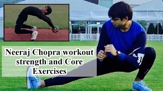 Neeraj Chopra Workout routine / Strength and Core Exercises 🔥/ Neeraj Chopra Hard Workout Motivation