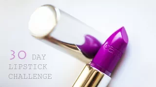 30 Day Lipstick Challenge | ВСЕ ПОМАДЫ МАЯ 2017