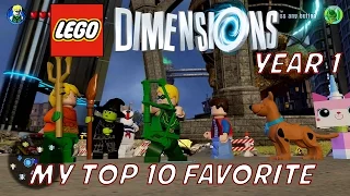 LEGO Dimensions - My Top 10 Favorite Year 1 Characters