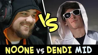 NOONE vs DENDI на миду — Пангольер против Кунки