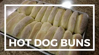 Homemade HOT DOG Buns! Quick & Easy!