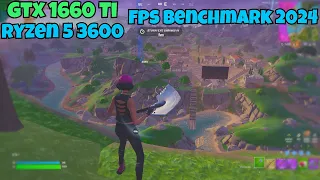 New update! GTX 1660 Ti + Ryzen 5 3600  ( Budget Pc for best performance) Fortnite benchmark