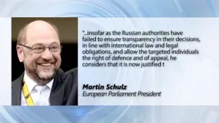 EU Sanctions Russia Officials: Move follows Russia's blacklists of 89 EU politicians