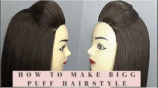 How to Make Big Puff Hairstyle | Hair and Makeup | KamalDeepMUA